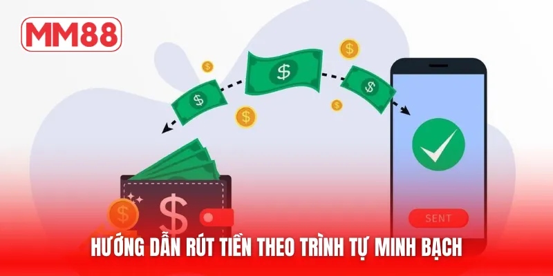 Hướng dẫn rút tiền theo trình tự minh bạch